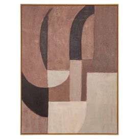 Wall art Tatu right brown