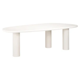 Eettafel Bloomstone (White)