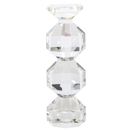 Kandelaar Safia klein (Clear transparent)