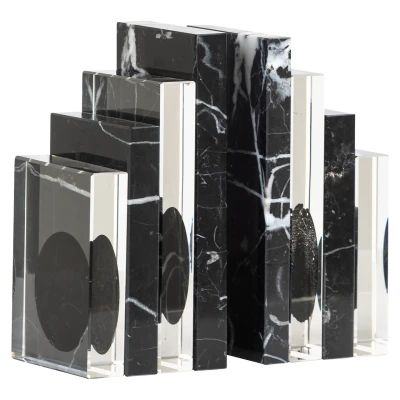 Boekenstandaards Fancy black