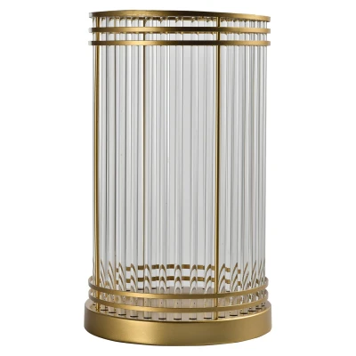 Windlicht Dyara groot (Gold)